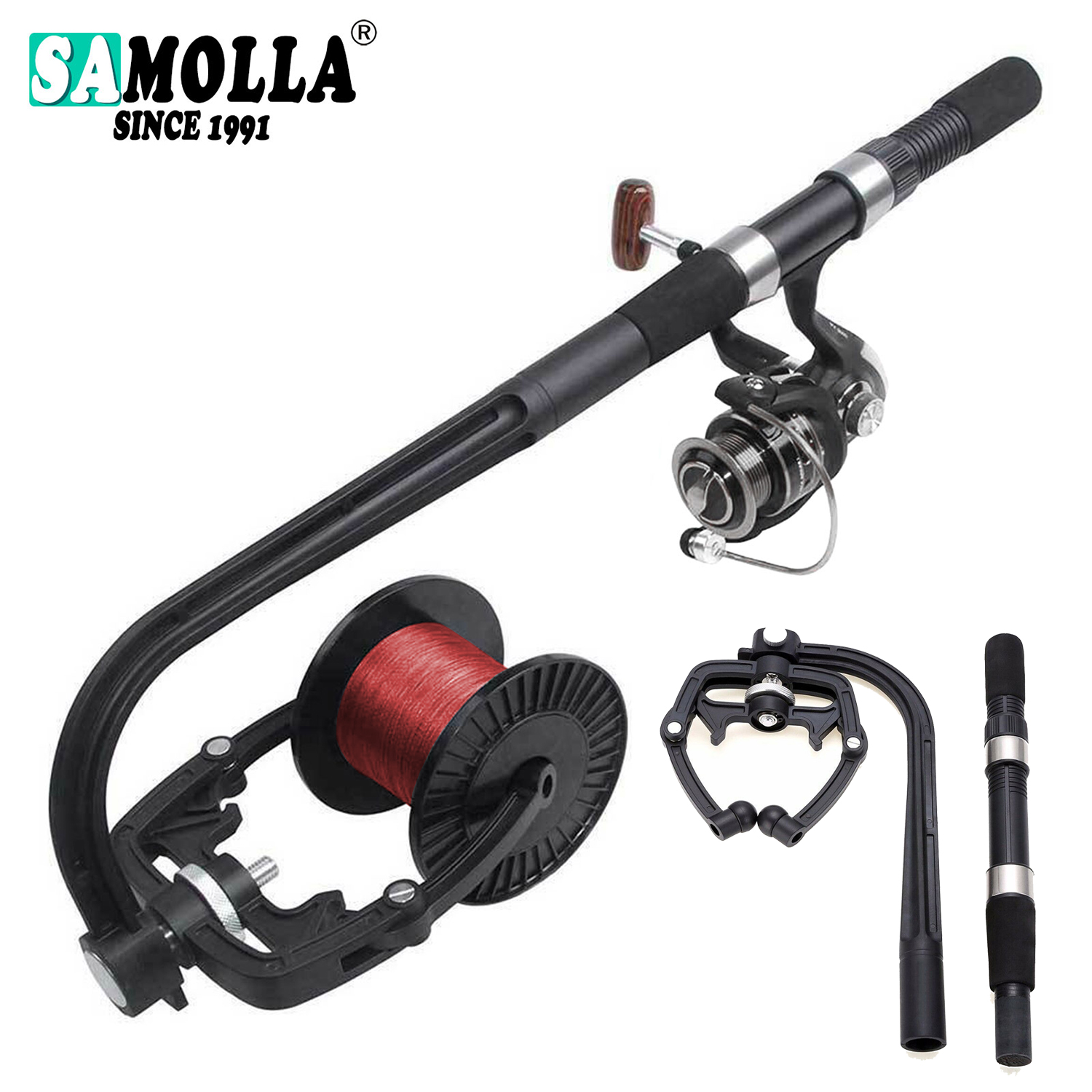 Spincast Reel - Катушка для спиннинга, портативная катушка для