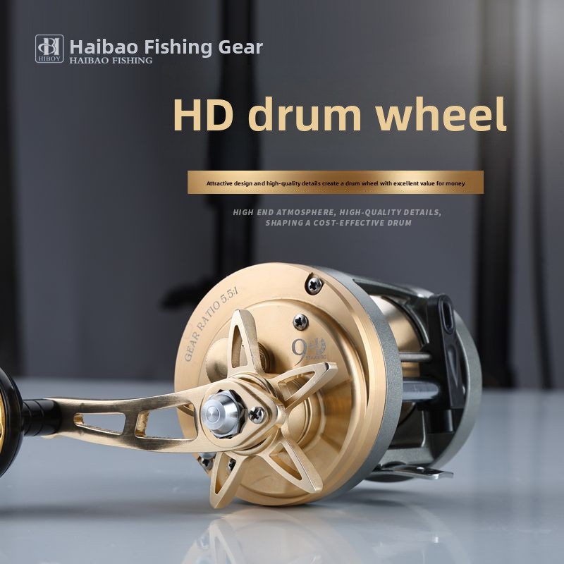 Ice Fishing Reel - HD300Металлическая катушка для морской рыбалки с