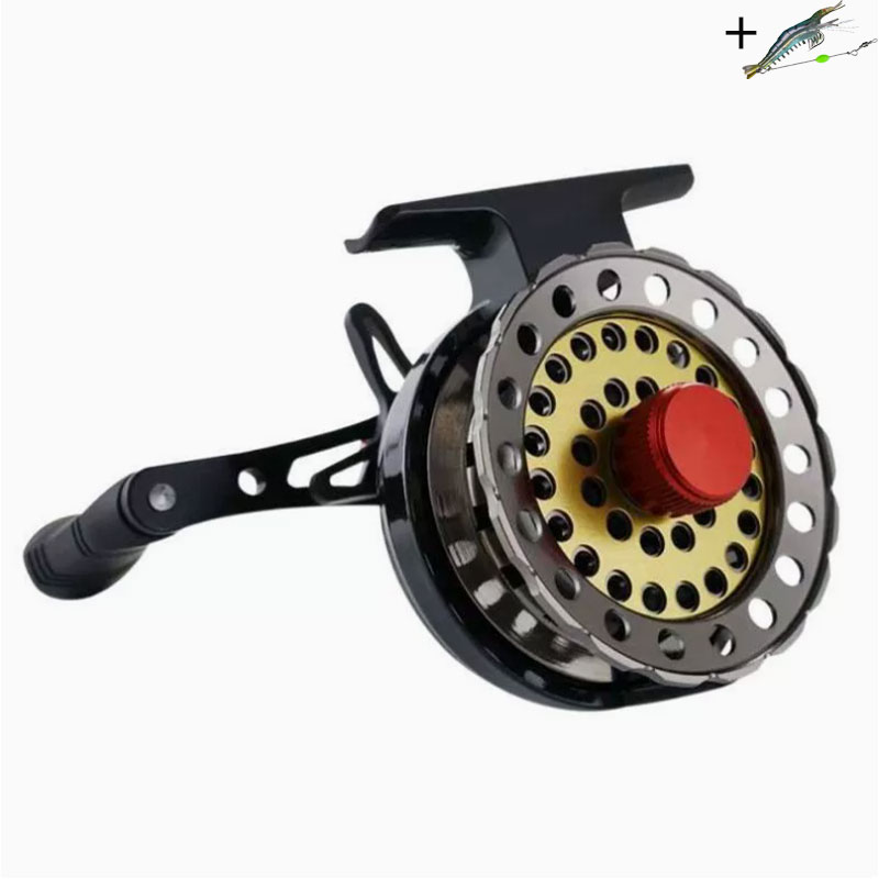 Ice Fishing Reel - Металлическая катушка для рыбалки с передаточным